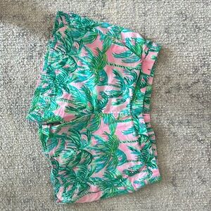 Lilly Pulitzer cotton tropical pink shorts - Sz L